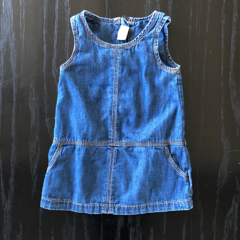 Denim mini dress Baby Gap 18-24 mo